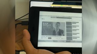 Kindle Paperwhite as a portable E Ink monitor